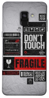 Чехол на Samsung A530 Galaxy A8 (2018) Don't touch фото 1 из 1