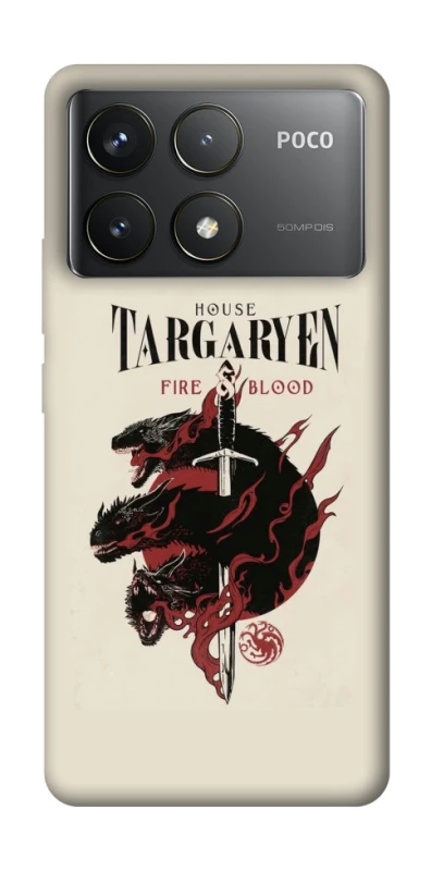 Чохол на Xiaomi Poco F6 Pro House of the Dragon ver.4 фото 1 з 1