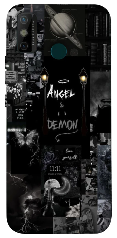Чохол на TECNO Spark 6 Go Angel & Demon фото 1 з 1