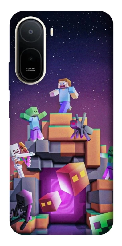 Чехол на Xiaomi Redmi A7 Pro 4G Minecraft aesthetics фото 1 из 2