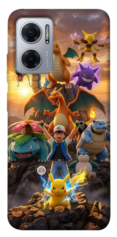 Чехол на Xiaomi Redmi Note 11E Pokemon фото 1 из 1