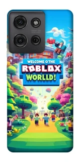 Чохол на Motorola Moto G75 Roblox World фото 1 з 1
