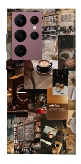 Чехол на Samsung Galaxy S22 Ultra Coffee collage ver.2 фото 1 из 1