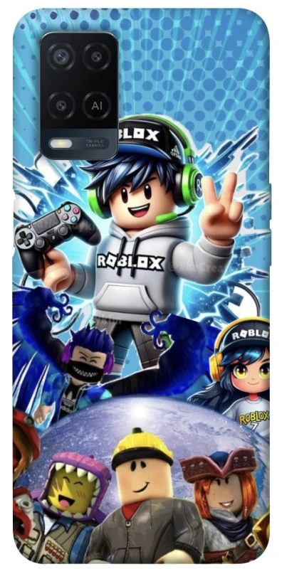 Чохол на Oppo A54 4G Roblox collage ver.3 фото 1 з 1