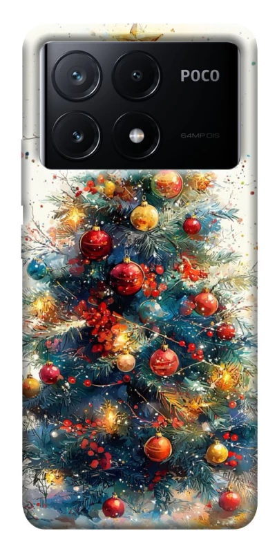 Чохол на Xiaomi Poco X6 Новорічний v36 фото 1 з 1