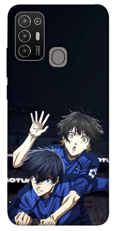 Чехол на ZTE Blade A52 Blue Lock v2 фото 1 из 1