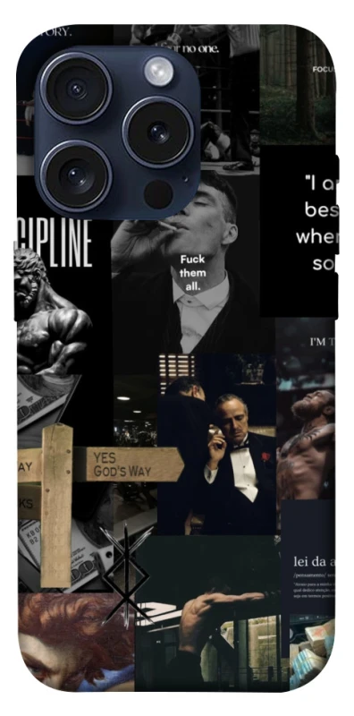 Чохол на Apple iPhone 15 Pro (6.1") Men's style v2 фото 1 з 1