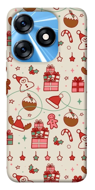 Чохол на TECNO Spark 10 Новорічний v14 фото 1 з 1