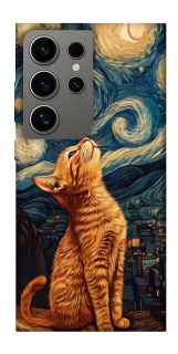 Чохол на Samsung Galaxy S24 Ultra van gogh cat фото 1 з 1