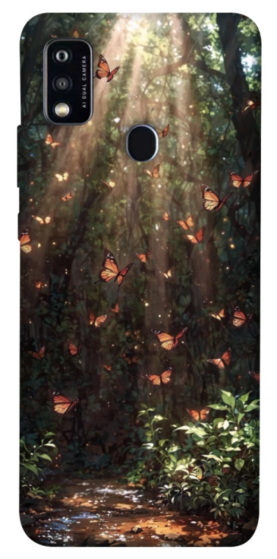 Чехол на ZTE Blade A51 butterfly фото 1 из 1