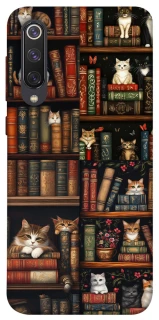 Чохол на Xiaomi Mi 9 SE Cats & Books фото 1 з 1