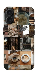 Чохол на Apple iPhone 16 Coffee collage ver.3 фото 1 з 1