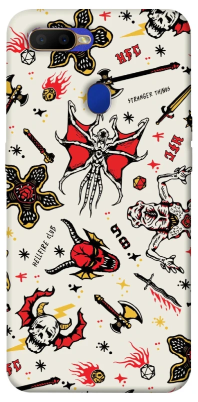 Чехол на Oppo A5s Stranger Things ver.2 фото 1 из 1
