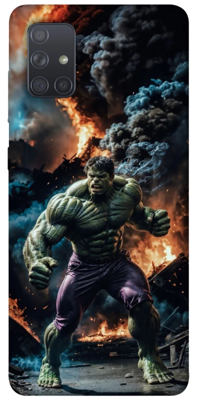 Чехол на Samsung Galaxy A71 Hulk v2 фото 1 из 1