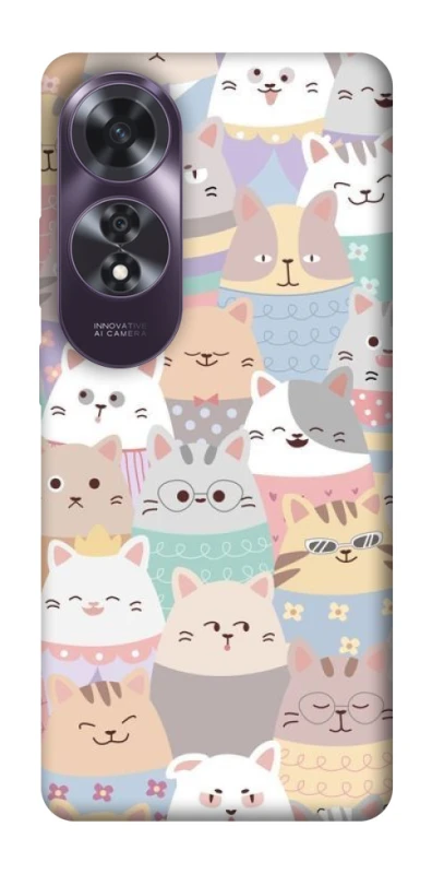 Чохол на Oppo A60 Funny Kittens ver.2 фото 1 з 1