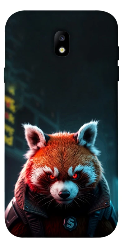 Чохол на Samsung J730 Galaxy J7 (2017) Cyber Red Panda фото 1 з 1