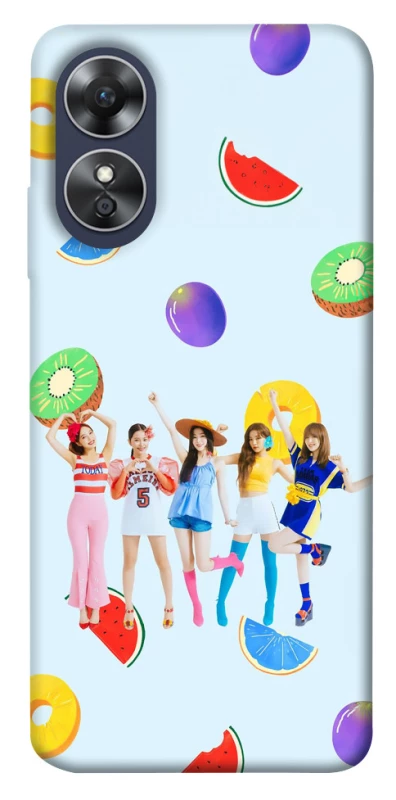 Чохол на Oppo A17 RED VELVET v2 фото 1 з 1