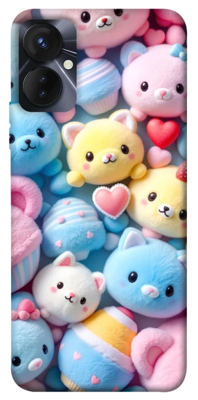 Чохол на TECNO Spark 9 Pro (KH7n) Soft toys фото 1 з 1