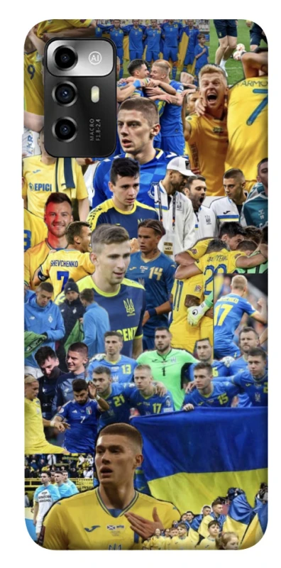 Чехол на ZTE Blade A72 UA-Football ver.6 фото 1 из 1