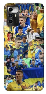 Чехол на ZTE Blade A72 UA-Football ver.6 фото 1 из 1