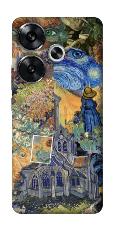 Чехол на Xiaomi Poco F6 Van Gogh collage фото 1 из 1