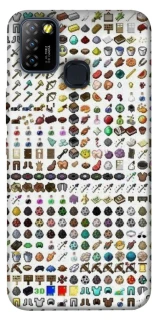 Чохол на Infinix Hot 10 Lite Minecraft v2 фото 1 з 1