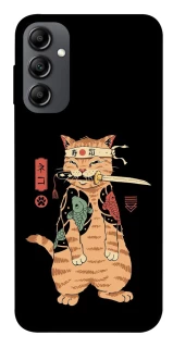 Чехол на Samsung Galaxy A14 4G/5G Кот-самурай фото 1 из 1