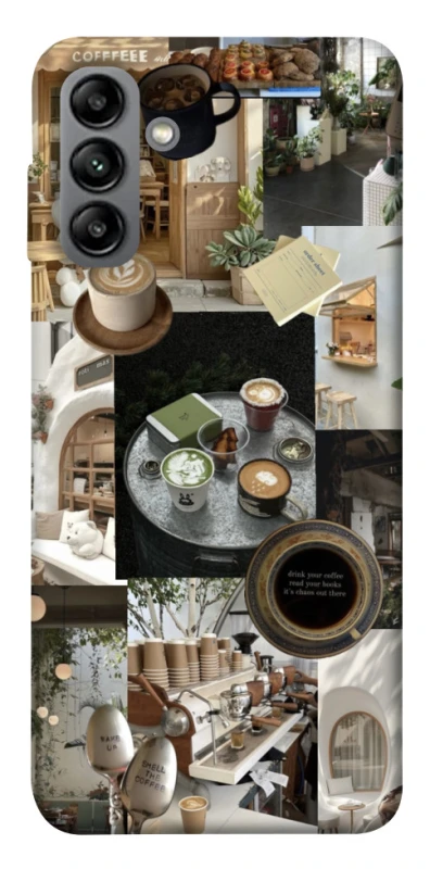 Чохол на Samsung Galaxy A04s Coffee collage ver.4 фото 1 з 1