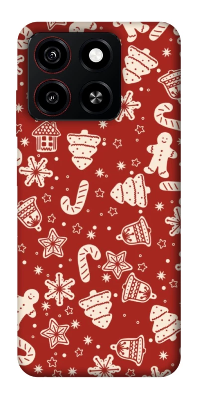 Чехол на ZTE Blade A35 4G Новогодний v3 фото 1 из 1