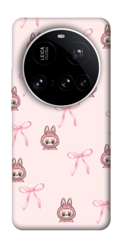 Чохол на Xiaomi 15 Ultra Pink bows and Labubus фото 1 з 1
