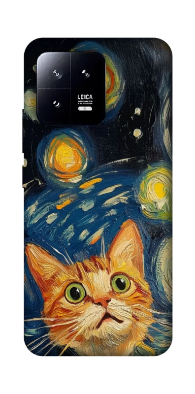 Чехол на Xiaomi 13 paint cat фото 1 из 1