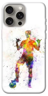 Чехол на Apple iPhone 15 Pro Max (6.7") Football Player v3 фото 1 из 1