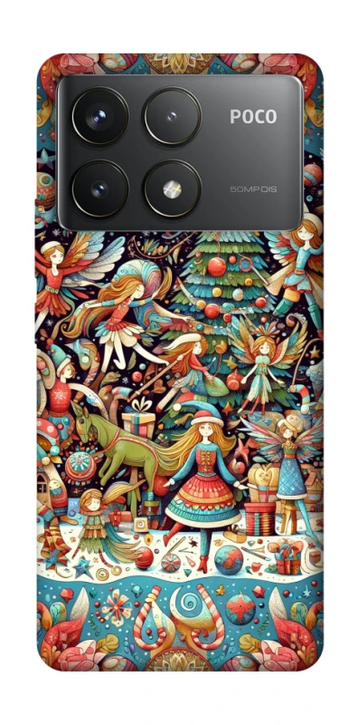 Чехол на Xiaomi Poco F6 Pro Christmas spirit ver.17 фото 1 из 1