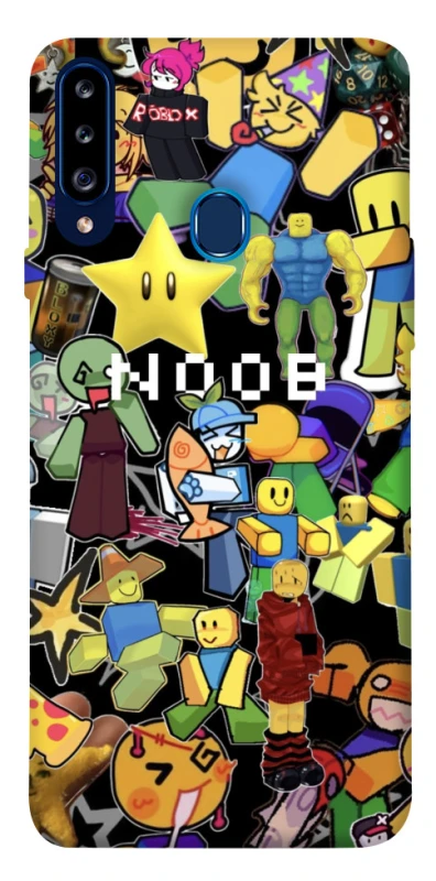 Чохол на Samsung Galaxy A20s Roblox Noob фото 1 з 1