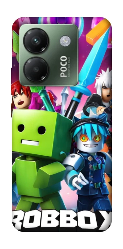 Чохол на Xiaomi Poco M7 pro 5G Roblox gaming heroes фото 1 з 1