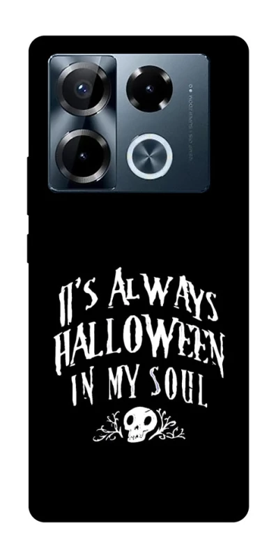 Чохол на Infinix Note 40 Pro 4G Halloween in my soul фото 1 з 1