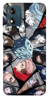 Чехол на Motorola Moto E13 jujutsu kaisen v4 фото 1 из 1