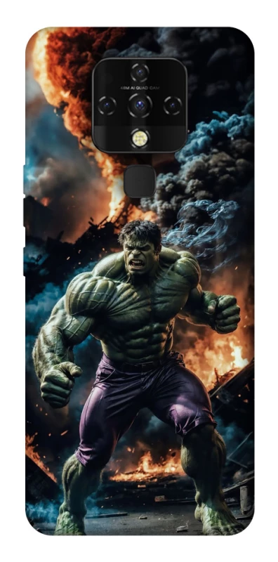 Чохол на TECNO Camon 16 SE Hulk v2 фото 1 з 1