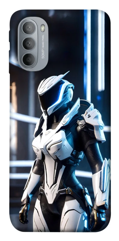 Чехол на Motorola Moto G31 Cyber space girl ver.6 фото 1 из 1