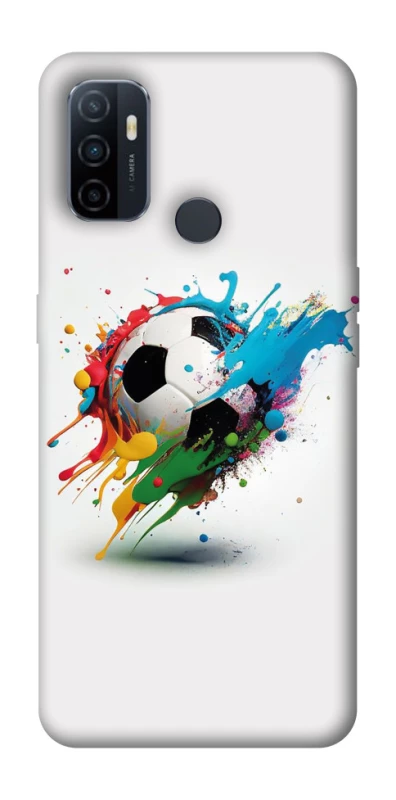Чохол на Oppo A53 / A32 / A33 Football Ball ver3 фото 1 з 1