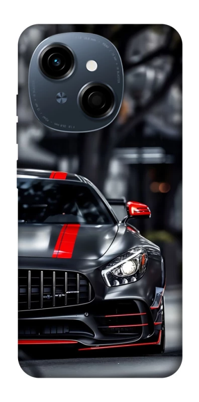 Чехол на TECNO Spark Go 1 Black Mercedes фото 1 из 1