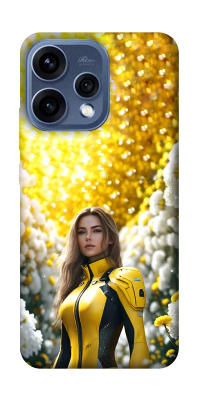 Чехол на Oppo Reno 15 Cyber space girl ver.2 фото 1 из 2