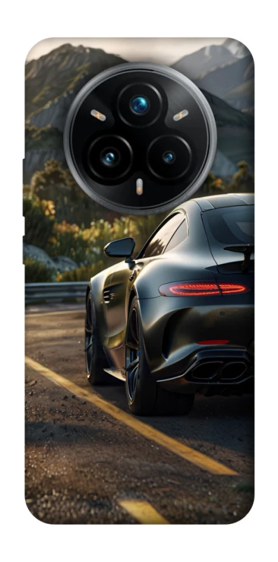 Чехол на Realme 14 Pro+ Car in the mountains фото 1 из 1