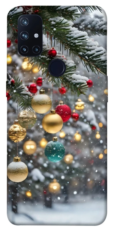 Чохол на OnePlus Nord N10 5G Новорічний v48 фото 1 з 1