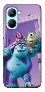 Чохол на Realme C33 Monsters friends фото 1 з 1