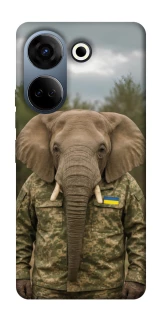 Чохол на TECNO Camon 20 Pro (CK7n) Слон захисник фото 1 з 1