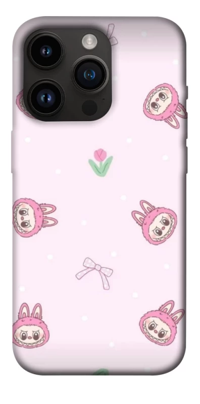 Чохол на Apple iPhone 14 Pro (6.1") Labubu Flower фото 1 з 1