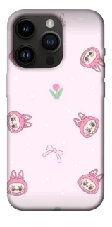 Чохол на Apple iPhone 14 Pro (6.1") Labubu Flower фото 1 з 1