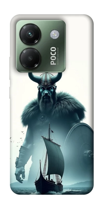 Чохол на Xiaomi Poco M7 pro 5G Nordic drakkar v2 фото 1 з 1