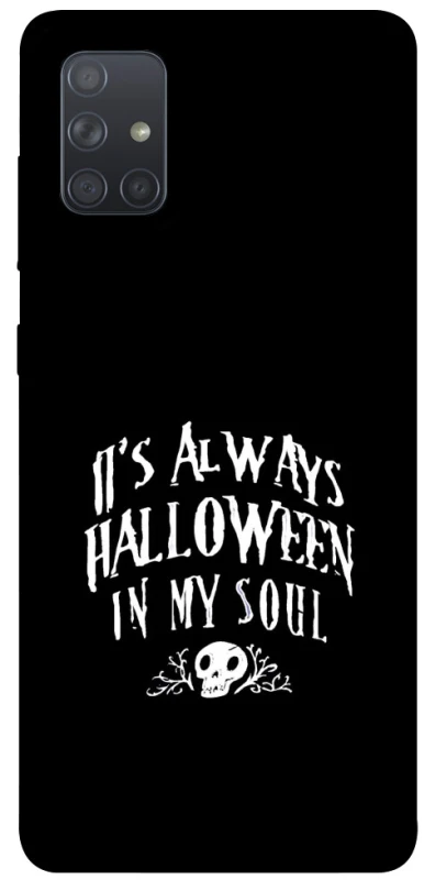 Чохол на Samsung Galaxy A71 Halloween in my soul фото 1 з 1